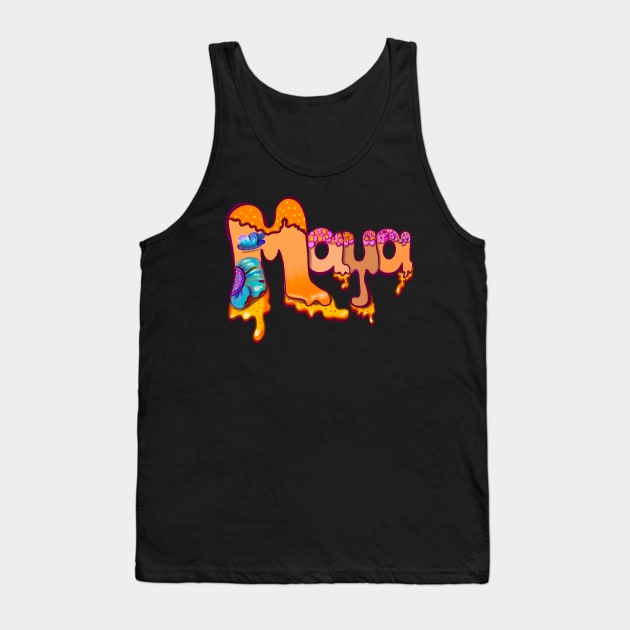 Maya Girls and womens unicorn Personalized Custom name Maya Tank Top by Artonmytee